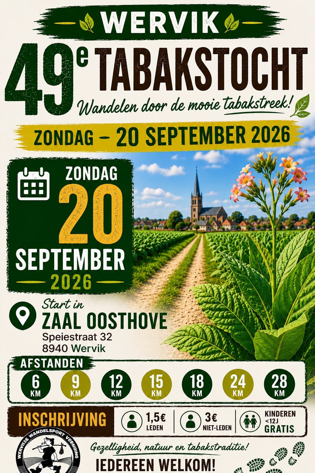 Tabakstocht 2026